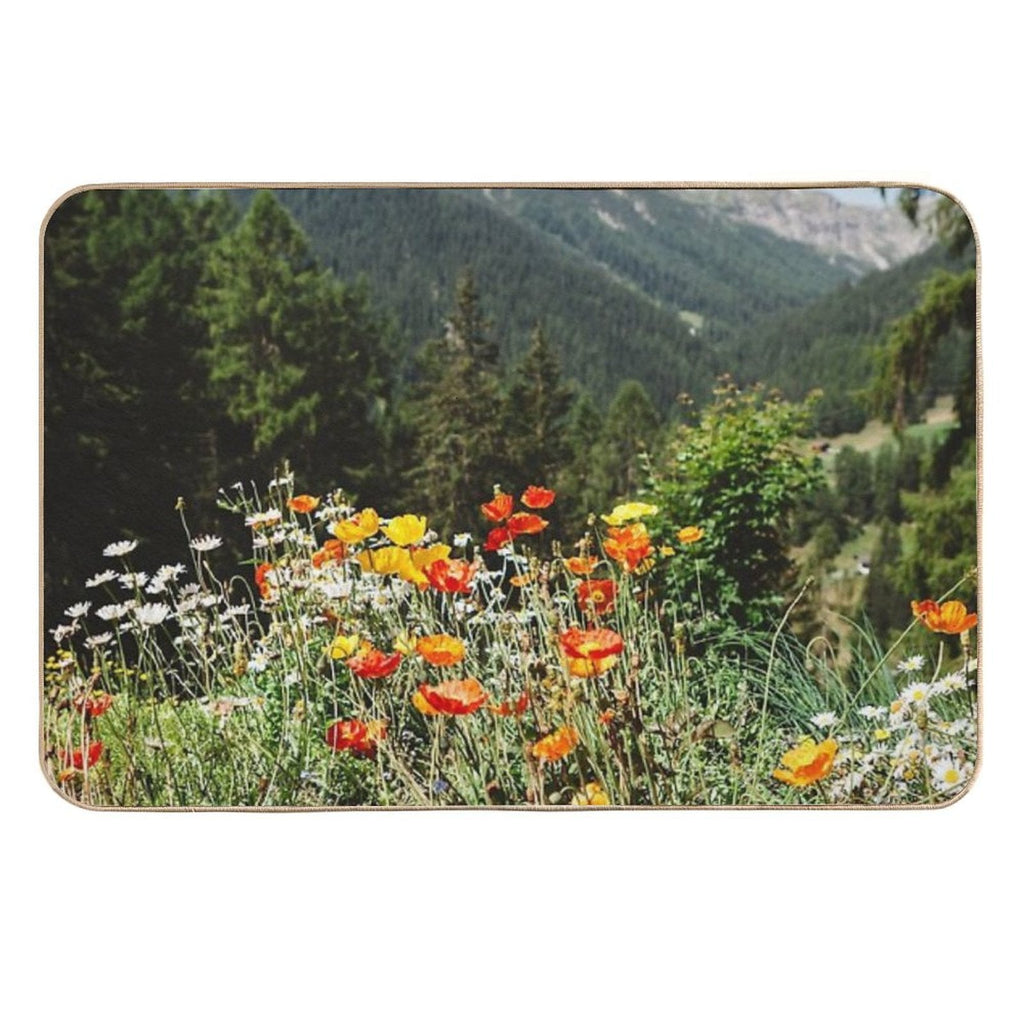 Mountain Garden  Eco-Friendly Bath Mat